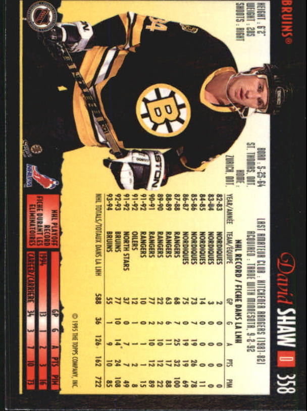 1994-95 O-Pee-Chee Premier - #496 Jimmy Waite