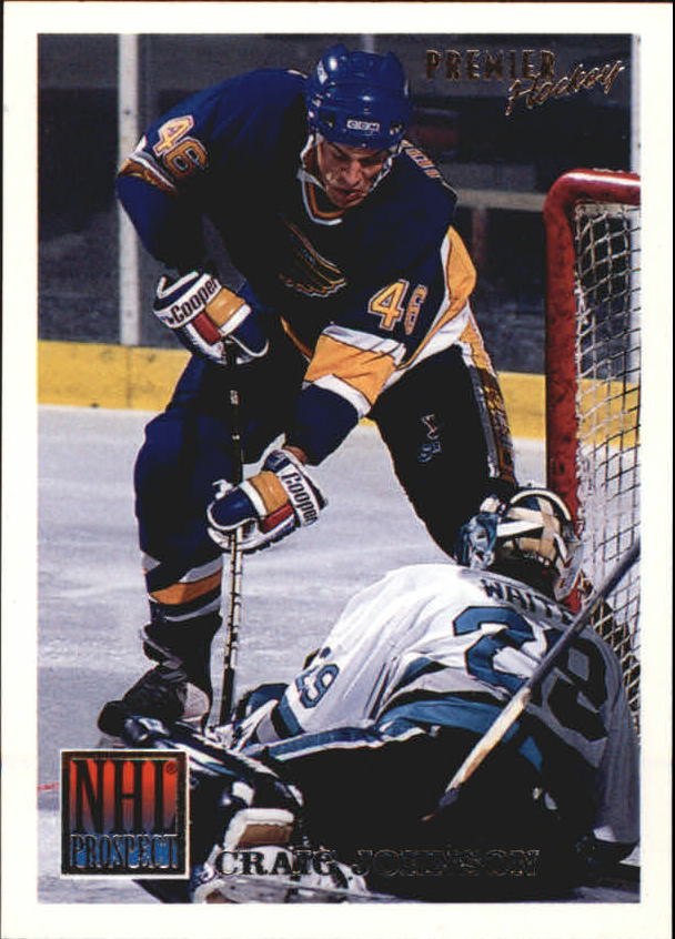 1994-95 O-Pee-Chee Premier - #496 Jimmy Waite