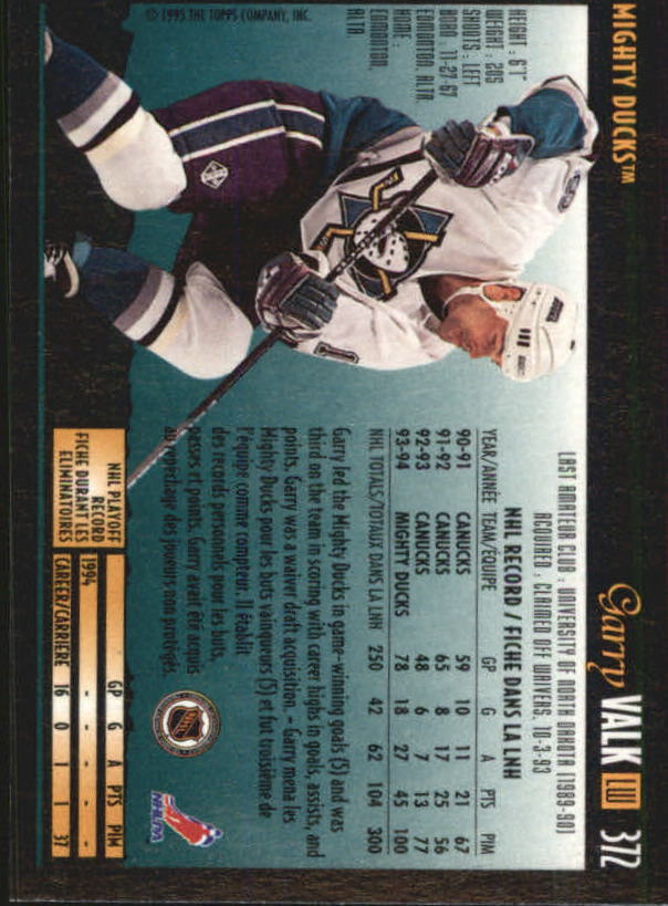 1994-95 O-Pee-Chee Premier - #496 Jimmy Waite