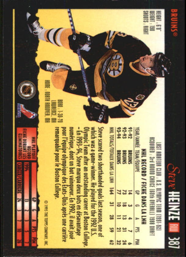 1994-95 O-Pee-Chee Premier - #496 Jimmy Waite