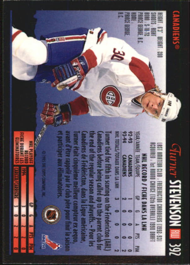 1994-95 O-Pee-Chee Premier - #496 Jimmy Waite