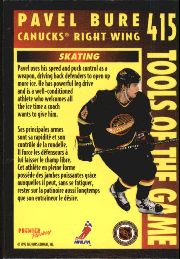 1994-95 O-Pee-Chee Premier - #496 Jimmy Waite