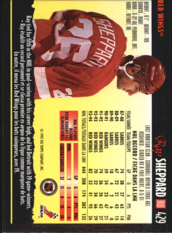 1994-95 O-Pee-Chee Premier - #496 Jimmy Waite