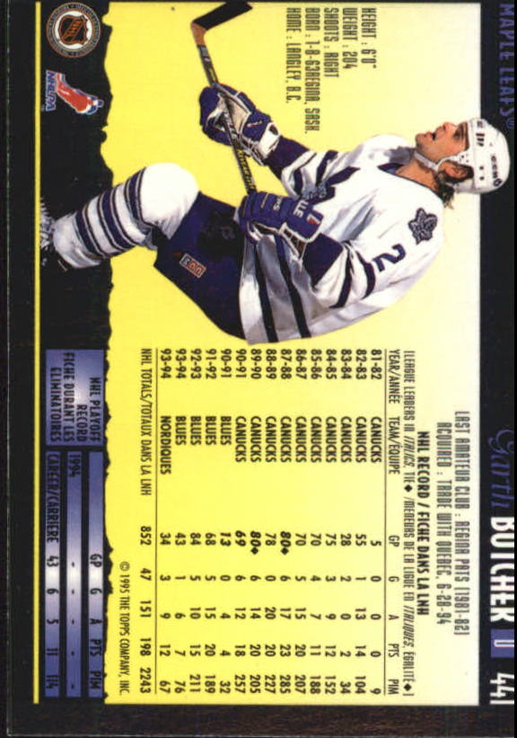 1994-95 O-Pee-Chee Premier - #496 Jimmy Waite