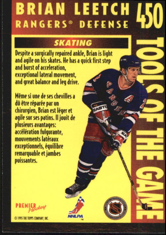 1994-95 O-Pee-Chee Premier - #496 Jimmy Waite