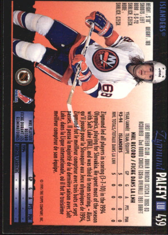 1994-95 O-Pee-Chee Premier - #496 Jimmy Waite