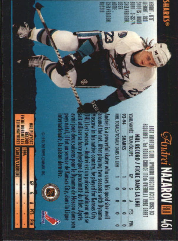 1994-95 O-Pee-Chee Premier - #496 Jimmy Waite