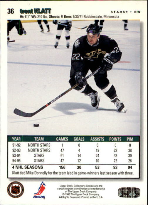 1995-96 Upper Deck Collector's Choice - #94 Ziggy Palffy