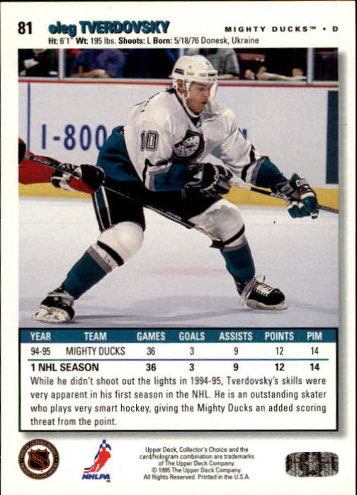 1995-96 Upper Deck Collector's Choice - #94 Ziggy Palffy