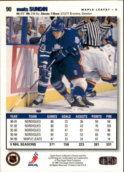 1995-96 Upper Deck Collector's Choice - #94 Ziggy Palffy