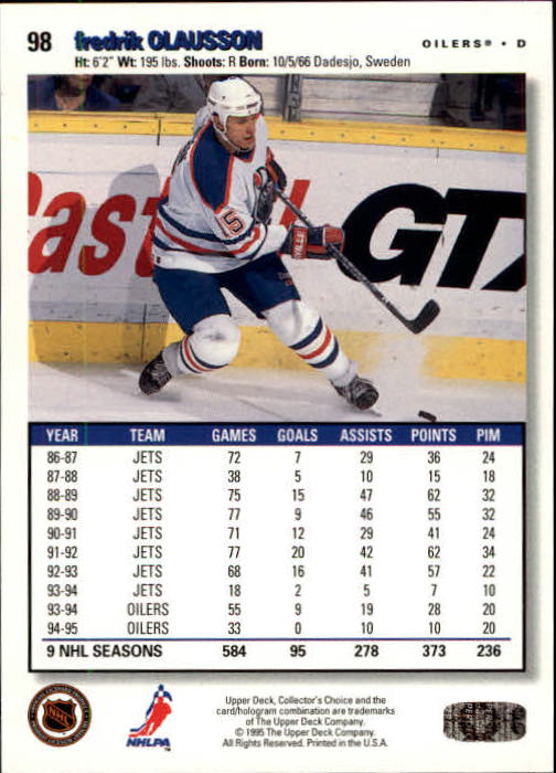 1995-96 Upper Deck Collector's Choice - #94 Ziggy Palffy