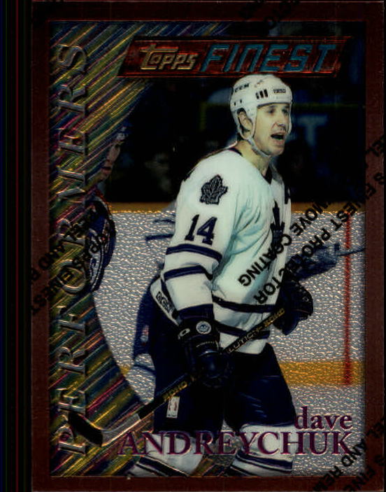 1995-96 Topps Finest - #141 Sandis Ozolinsh