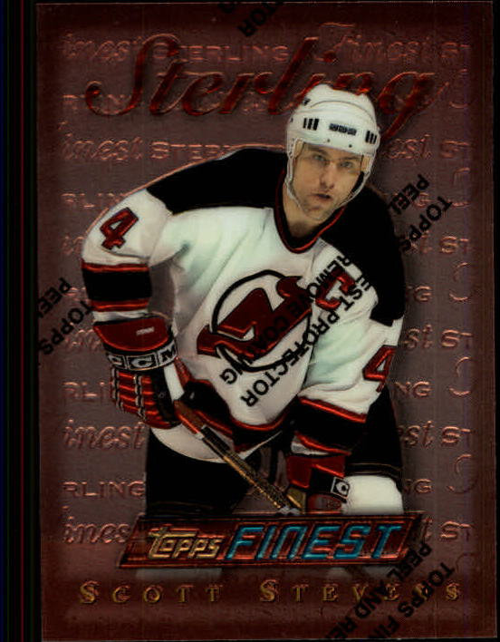 1995-96 Topps Finest - #141 Sandis Ozolinsh