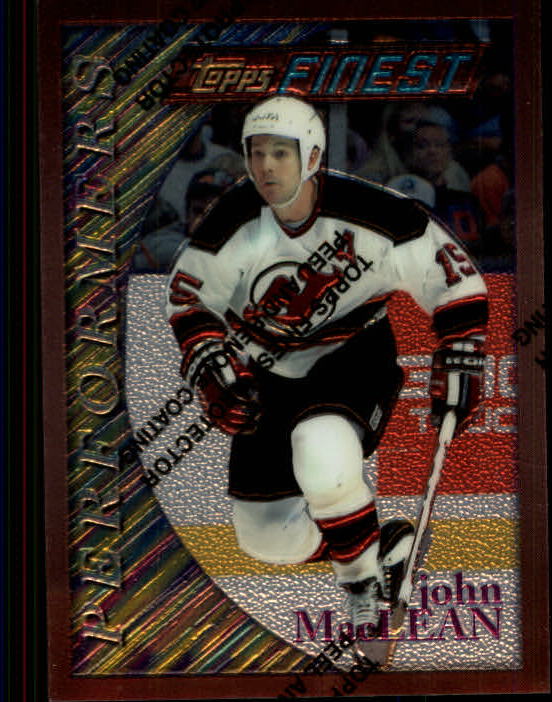 1995-96 Topps Finest - #141 Sandis Ozolinsh