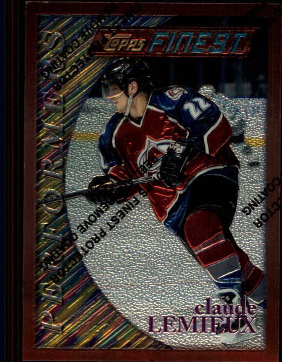 1995-96 Topps Finest - #141 Sandis Ozolinsh