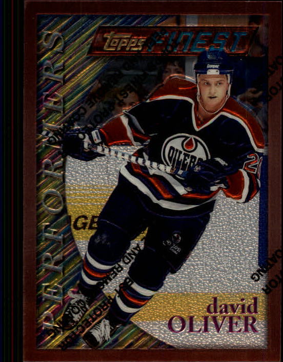 1995-96 Topps Finest - #141 Sandis Ozolinsh