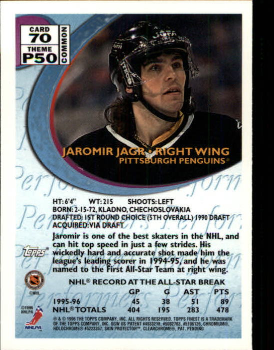 1995-96 Topps Finest - #141 Sandis Ozolinsh