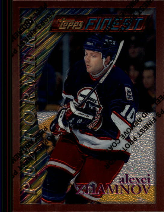 1995-96 Topps Finest - #141 Sandis Ozolinsh