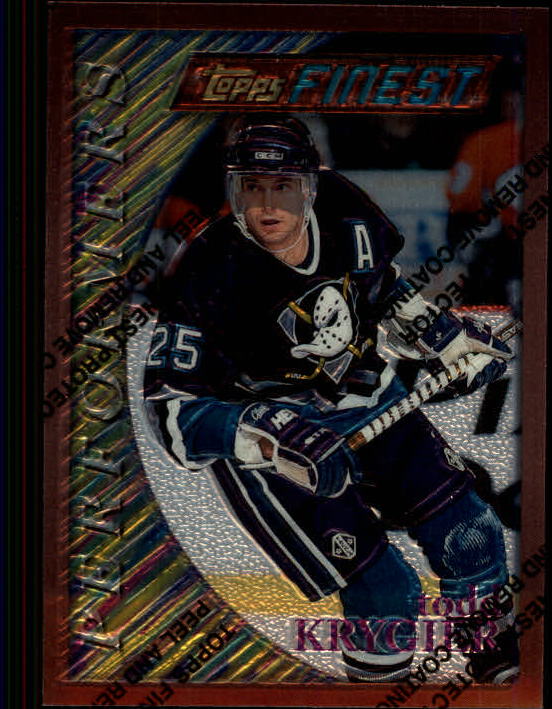 1995-96 Topps Finest - #141 Sandis Ozolinsh