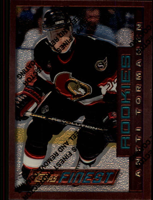 1995-96 Topps Finest - #141 Sandis Ozolinsh