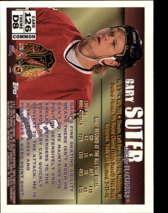 1995-96 Topps Finest - #141 Sandis Ozolinsh