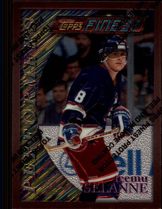 1995-96 Topps Finest - #141 Sandis Ozolinsh