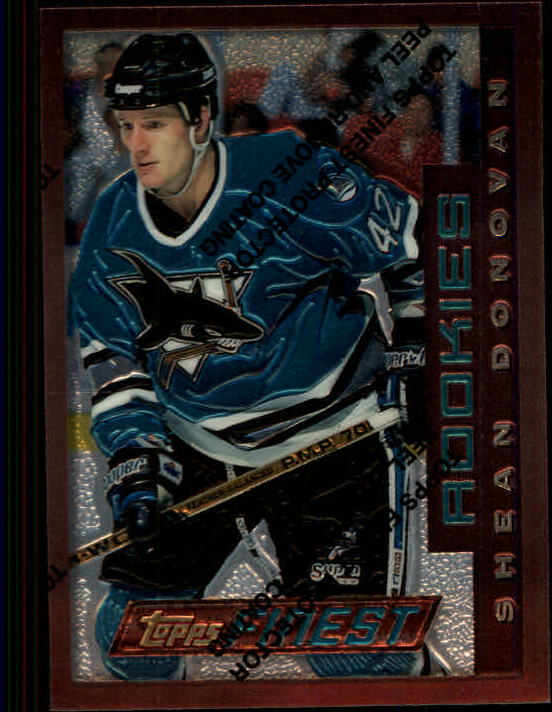 1995-96 Topps Finest - #141 Sandis Ozolinsh