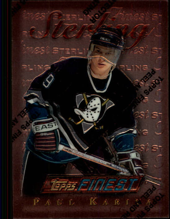 1995-96 Topps Finest - #141 Sandis Ozolinsh