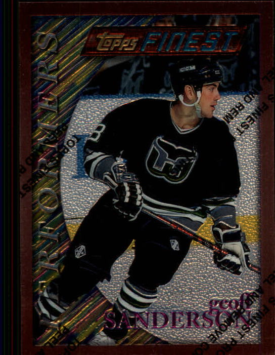 1995-96 Topps Finest - #141 Sandis Ozolinsh