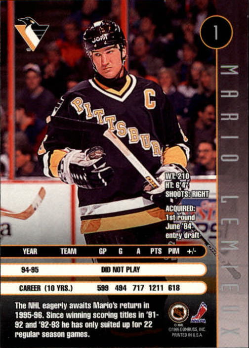 1995-96 Leaf Hockey Card #s 1-200 +Rookies (A6447) - You Pick - 10+ FREE SHIP - Picture 3 of 387
