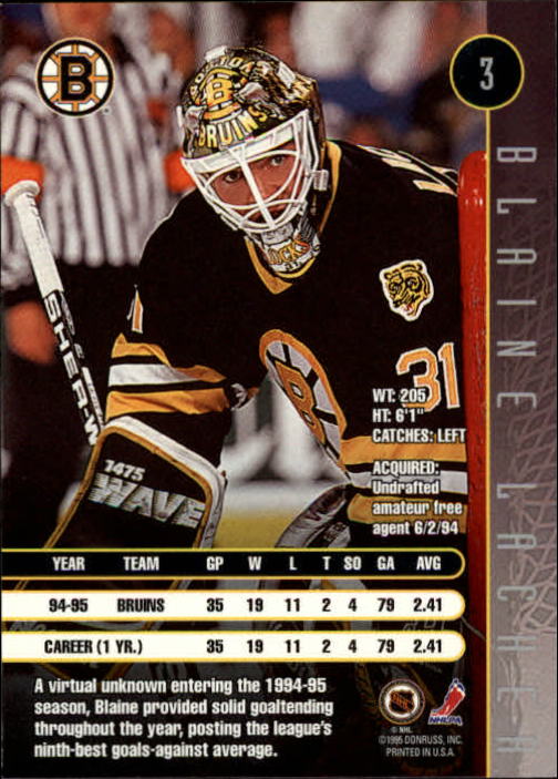 1995-96 Leaf Hockey Card #s 1-200 +Rookies (A6447) - You Pick - 10+ FREE SHIP - Picture 7 of 387