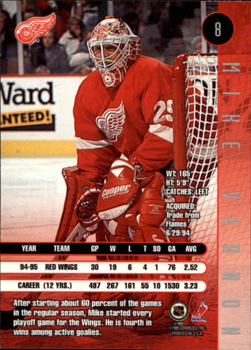 1995-96 Leaf Hockey Card #s 1-200 +Rookies (A6447) - You Pick - 10+ FREE SHIP - Picture 17 of 387