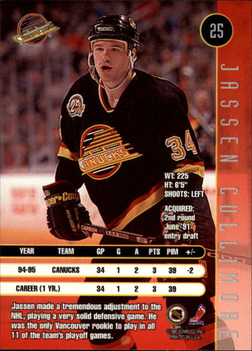 1995-96 Leaf Hockey Card #s 1-200 +Rookies (A6447) - You Pick - 10+ FREE SHIP - Picture 51 of 387