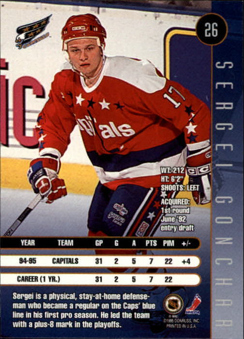 1995-96 Leaf Hockey Card #s 1-200 +Rookies (A6447) - You Pick - 10+ FREE SHIP - Picture 53 of 387