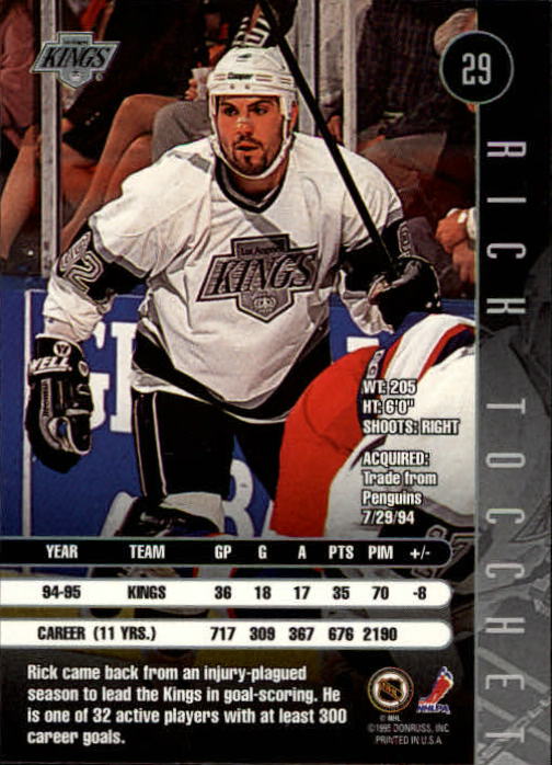 1995-96 Leaf Hockey Card #s 1-200 +Rookies (A6447) - You Pick - 10+ FREE SHIP - Picture 59 of 387