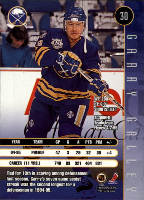 1995-96 Leaf Hockey Card #s 1-200 +Rookies (A6447) - You Pick - 10+ FREE SHIP - Picture 61 of 387