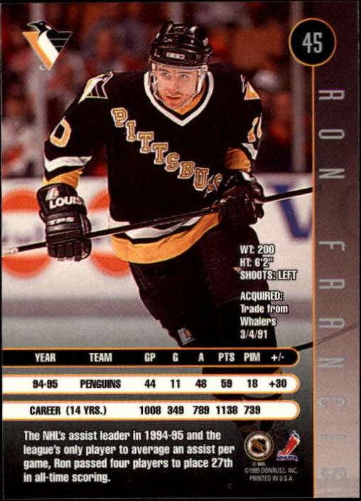 1995-96 Leaf Hockey Card #s 1-200 +Rookies (A6447) - You Pick - 10+ FREE SHIP - Picture 89 of 387