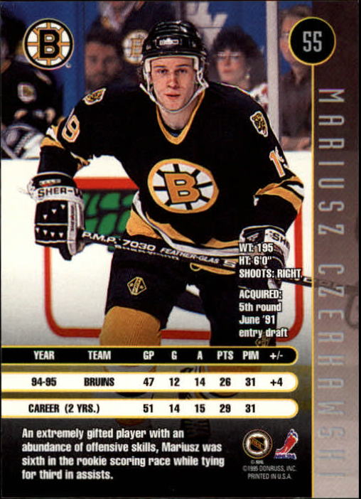 1995-96 Leaf Hockey Card #s 1-200 +Rookies (A6447) - You Pick - 10+ FREE SHIP - Picture 109 of 387