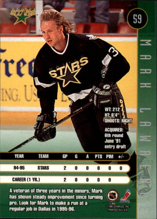 1995-96 Leaf Hockey Card #s 1-200 +Rookies (A6447) - You Pick - 10+ FREE SHIP - Picture 115 of 387