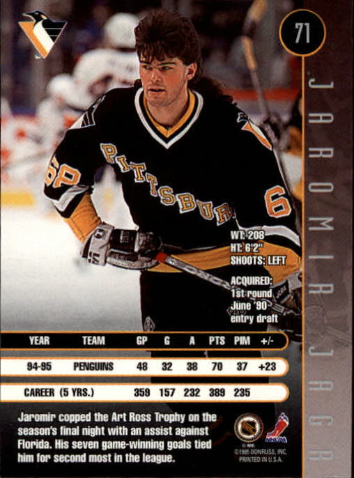 1995-96 Leaf Hockey Card #s 1-200 +Rookies (A6447) - You Pick - 10+ FREE SHIP - Picture 135 of 387