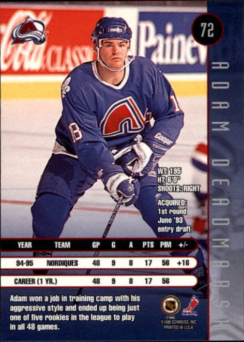 1995-96 Leaf Hockey Card #s 1-200 +Rookies (A6447) - You Pick - 10+ FREE SHIP - Picture 137 of 387