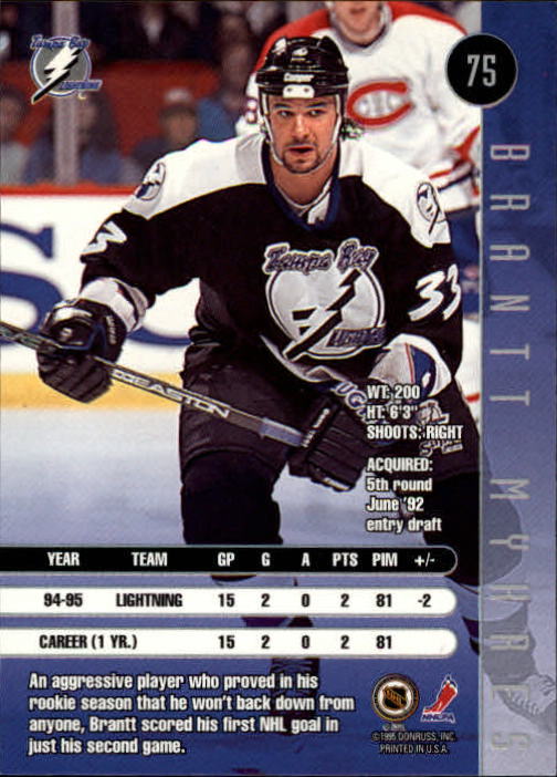 1995-96 Leaf Hockey Card #s 1-200 +Rookies (A6447) - You Pick - 10+ FREE SHIP - Picture 143 of 387