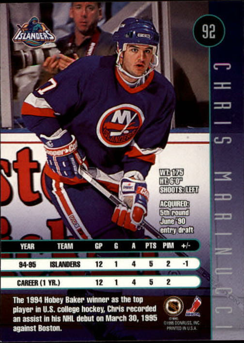 1995-96 Leaf Hockey Card #s 1-200 +Rookies (A6447) - You Pick - 10+ FREE SHIP - Picture 175 of 387