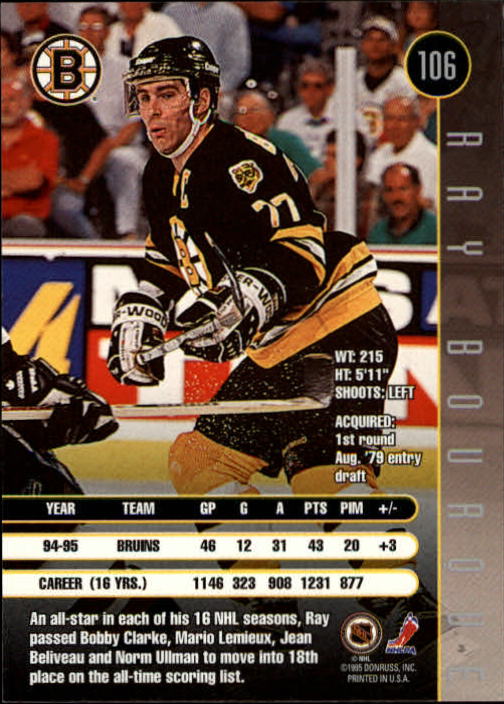 1995-96 Leaf Hockey Card #s 1-200 +Rookies (A6447) - You Pick - 10+ FREE SHIP - Picture 203 of 387