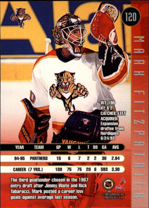 1995-96 Leaf Hockey Card #s 1-200 +Rookies (A6447) - You Pick - 10+ FREE SHIP - Picture 229 of 387