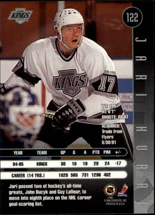 1995-96 Leaf Hockey Card #s 1-200 +Rookies (A6447) - You Pick - 10+ FREE SHIP - Picture 233 of 387