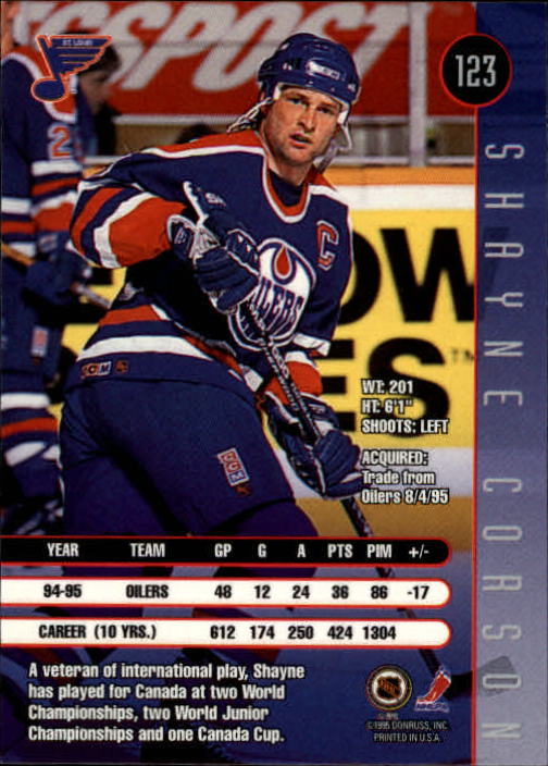 1995-96 Leaf Hockey Card #s 1-200 +Rookies (A6447) - You Pick - 10+ FREE SHIP - Picture 235 of 387