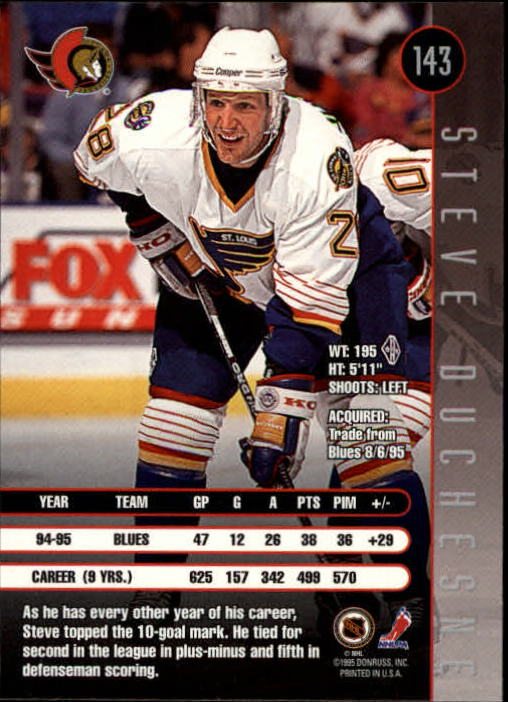 1995-96 Leaf Hockey Card #s 1-200 +Rookies (A6447) - You Pick - 10+ FREE SHIP - Picture 275 of 387