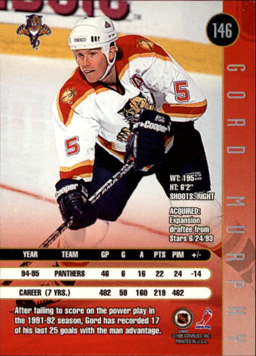 1995-96 Leaf Hockey Card #s 1-200 +Rookies (A6447) - You Pick - 10+ FREE SHIP - Picture 281 of 387