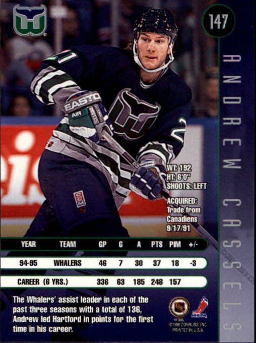 1995-96 Leaf Hockey Card #s 1-200 +Rookies (A6447) - You Pick - 10+ FREE SHIP - Picture 283 of 387
